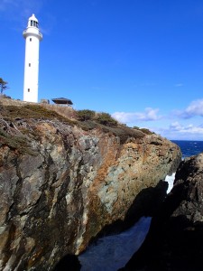 灯台が見えてきました。