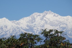 世界第3位の高峰のカンチェンジュンガ