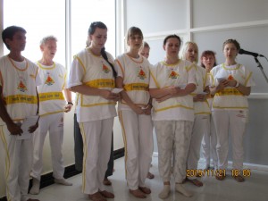 ロシアグループによる合唱